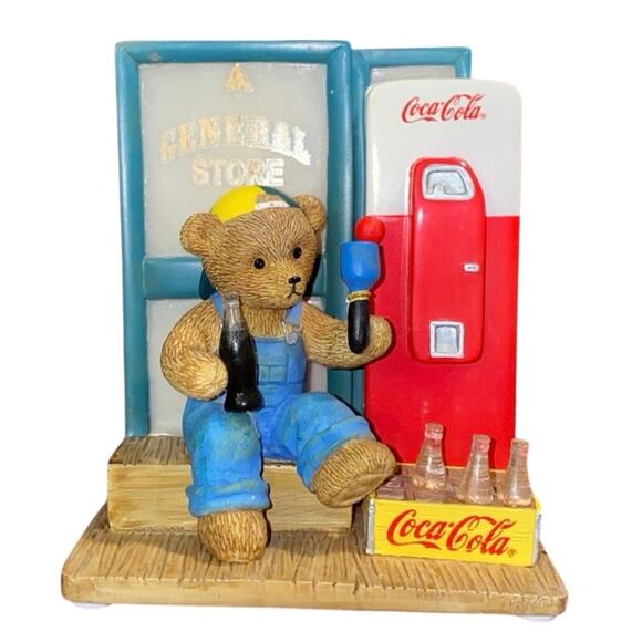 Coke Around the Corner Anywhere Coca-Cola Memories to Cherish Bear Coca Cola - Picture 1 of 10
